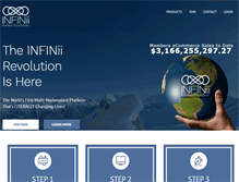 Tablet Screenshot of infinii.com